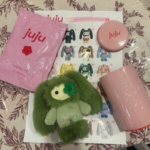 JuJu x CJ Henry Limited Edition Plush Figure – Rare Green Variant (Sold Out)